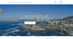 Desktop Screenshot of jamescordellmd.com